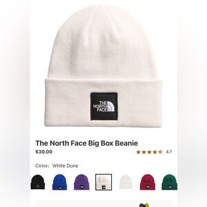 The North Face White Dune Beanie - Unisex